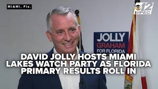 David Jolly hosts Miami Lakes watch party as Florida primary results roll in @CBS12NewsWPEC