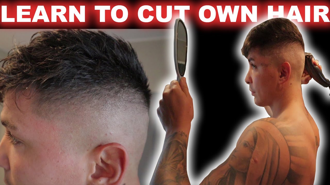 HOW TO CUT YOUR OWN HAIR AT HOME - TUTORIAL - YouTube