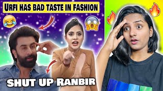 RANBIR KAPOOR HATES URFI ? | URFI THE BEST FASHION INFLUENCER 