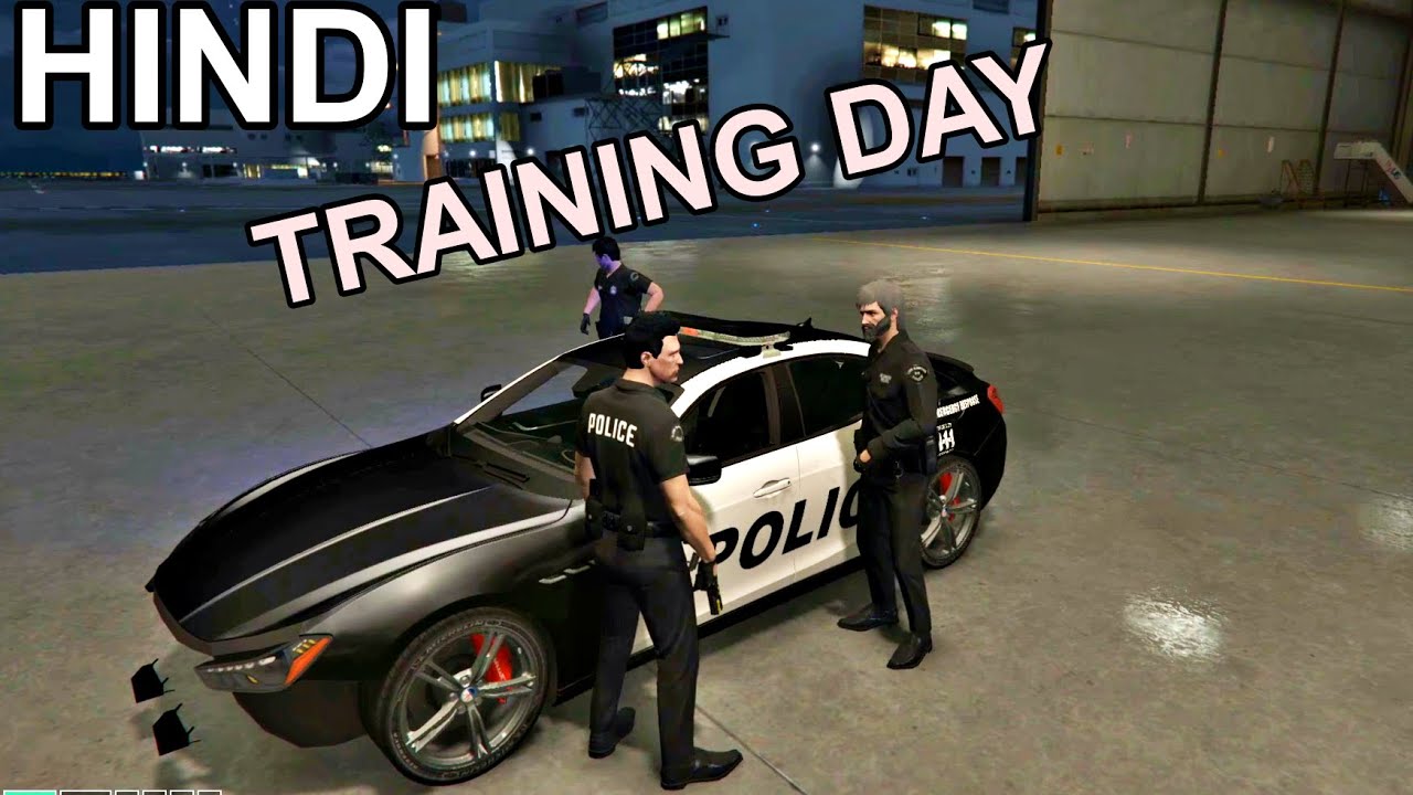 GTA 5 COP ROLEPLAY POLICE TRAINING [ HINDI ] YouTube