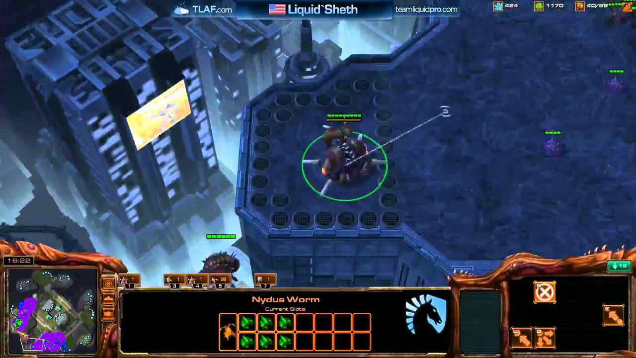 LiquidSheth (Z) vs. RatZDeezer (P) [Game 5] - Starcraft 2 Ladder