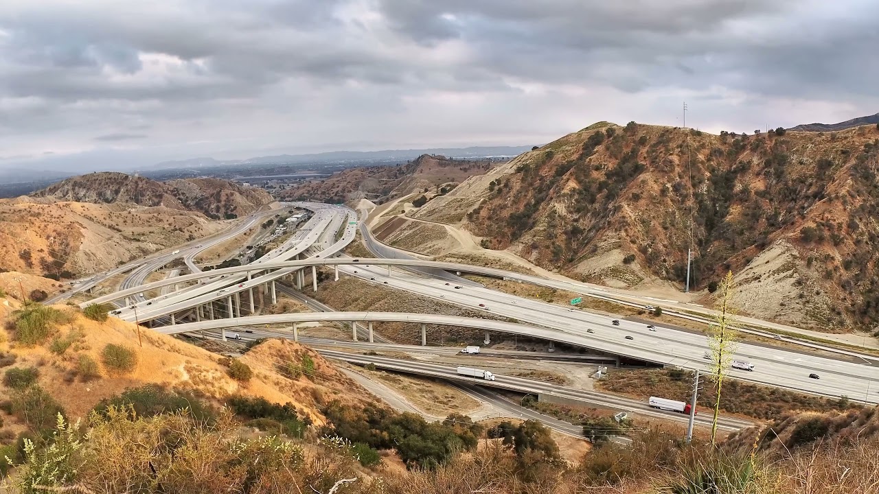 Newhall Pass interchange