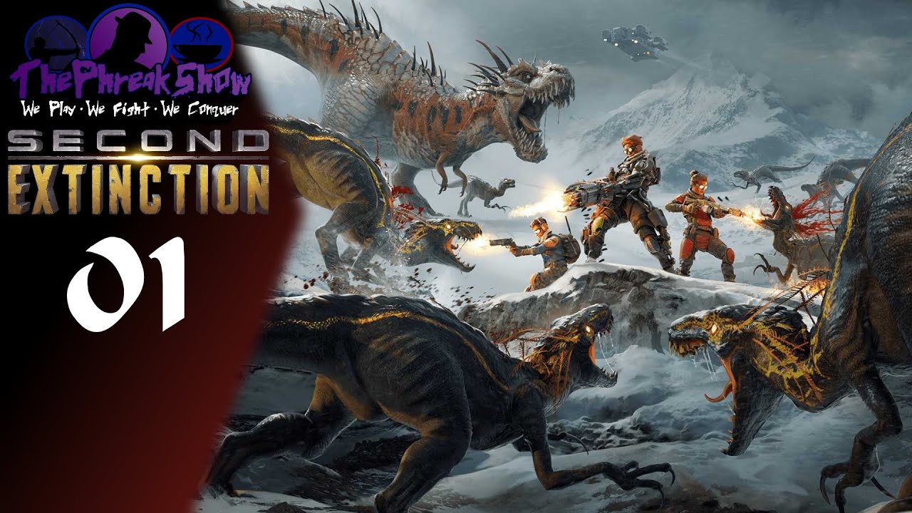 Let's Play Second Extinction - Part 1 - The Team Is Here & Deaf!