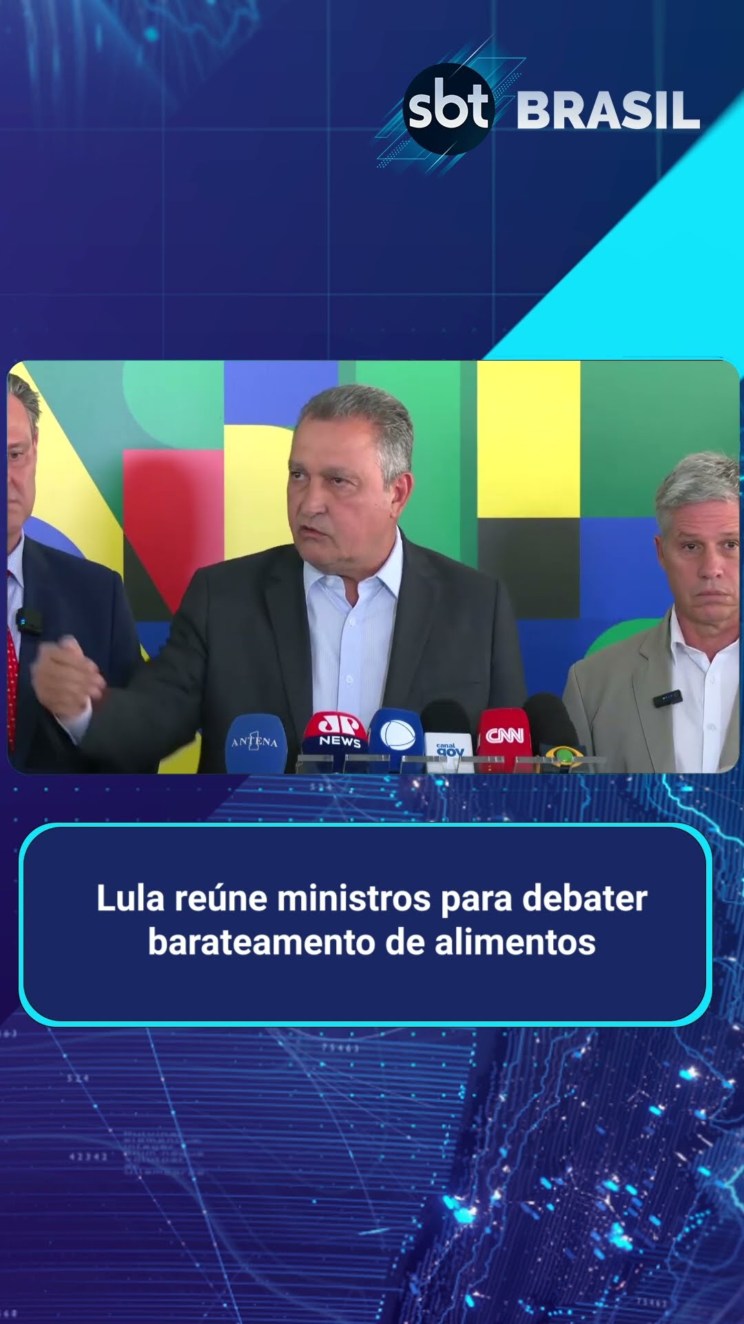 Lula reúne ministros para debater barateamento de alimentos | SBT Brasil (24/01/25)