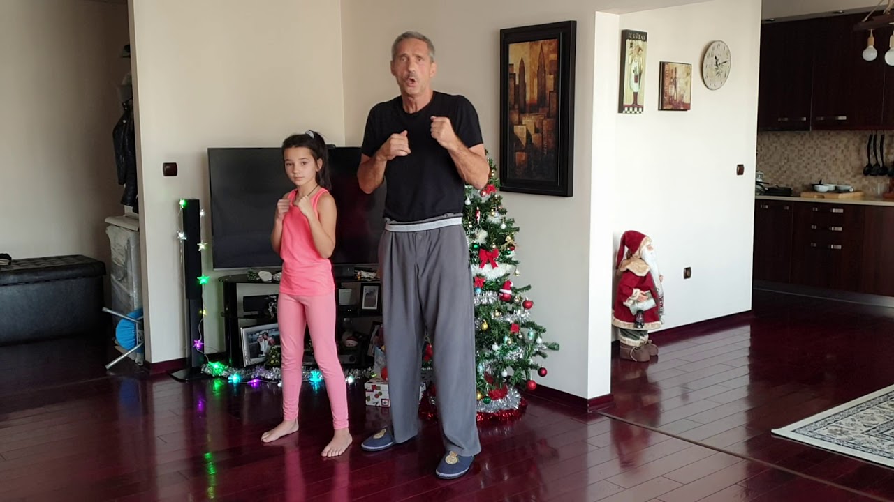 бокс и кикбокс за начинаещи в домашни условия #kickboxing #boxing #training #stayhome