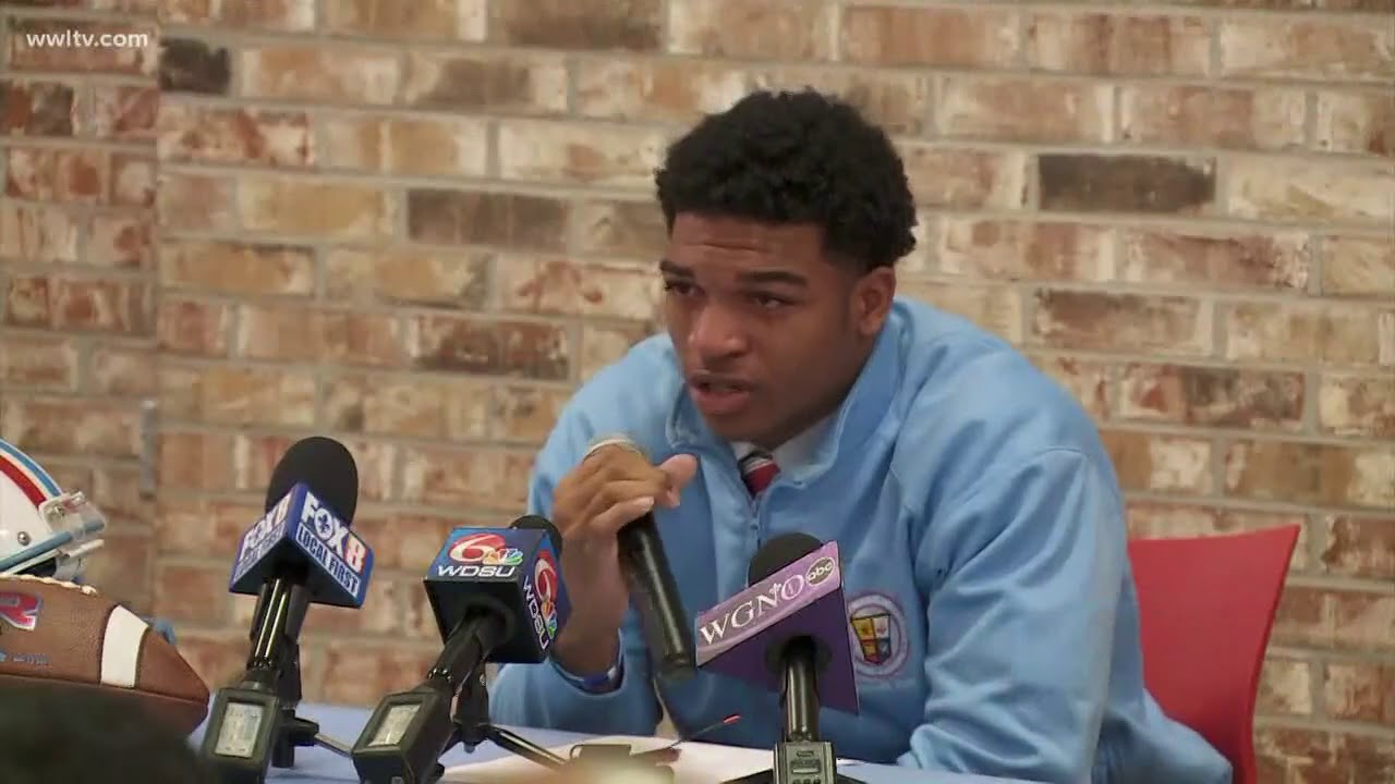 Chace Rummel Rummel WR Ja'Marr Chase chooses LSU - YouTube