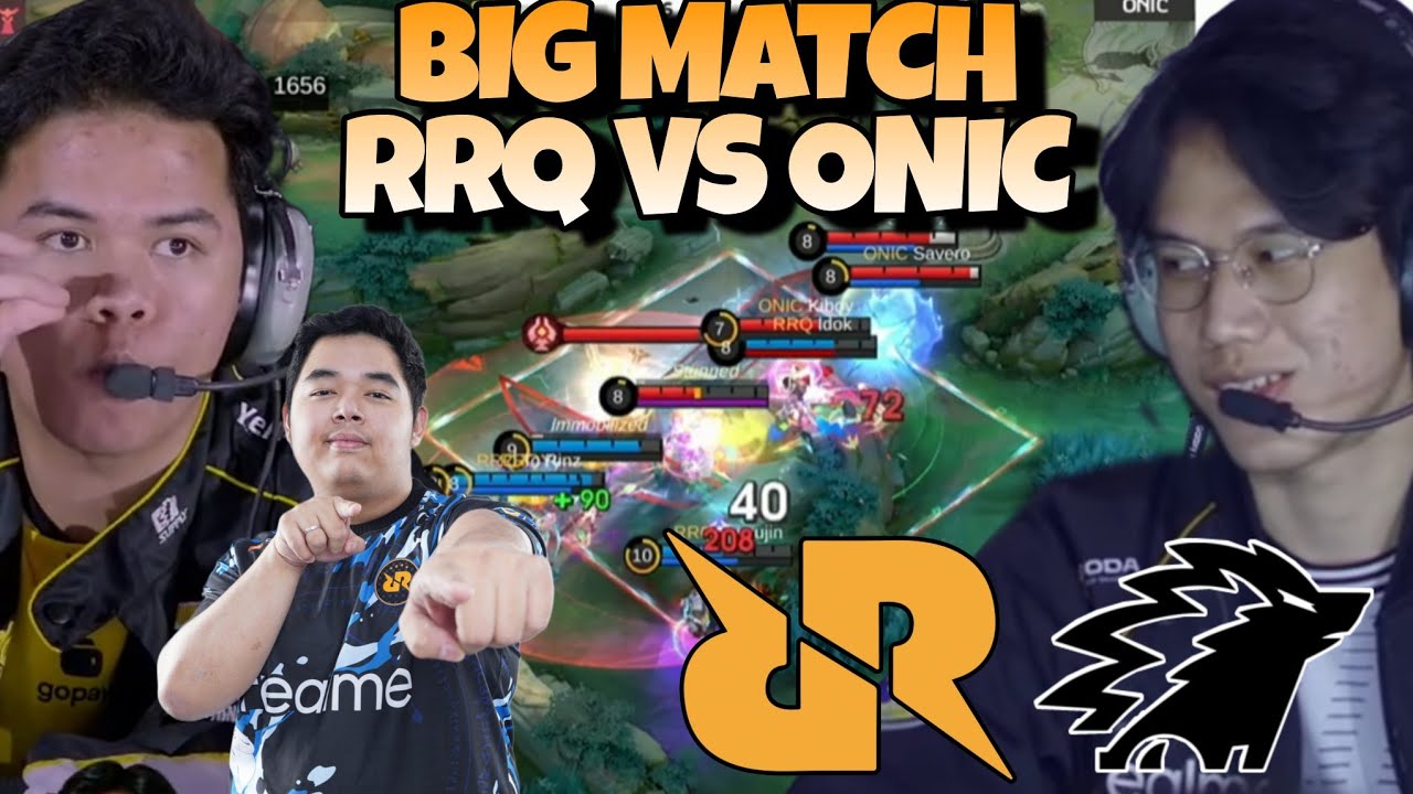 BIG MATCH DIMULAI !! PEREBUTAN TIKET MSC + GF !! RRQ VS ONIC MATCH 1 - MPL S15 PLAYOFFS