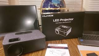 THE BEST MINI LED BLUETOOTH HOME THEATER PROJECTOR VILINICE  ( EPISODE 3465 ) AMAZON UNBOXING VIDEO