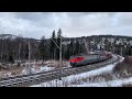 Russia&#39;s trains in winter: Freight trains and curves on the Trans-Siberian