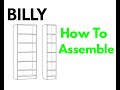 IKEA BILLY Assembly, Corner BILLY Bookcase