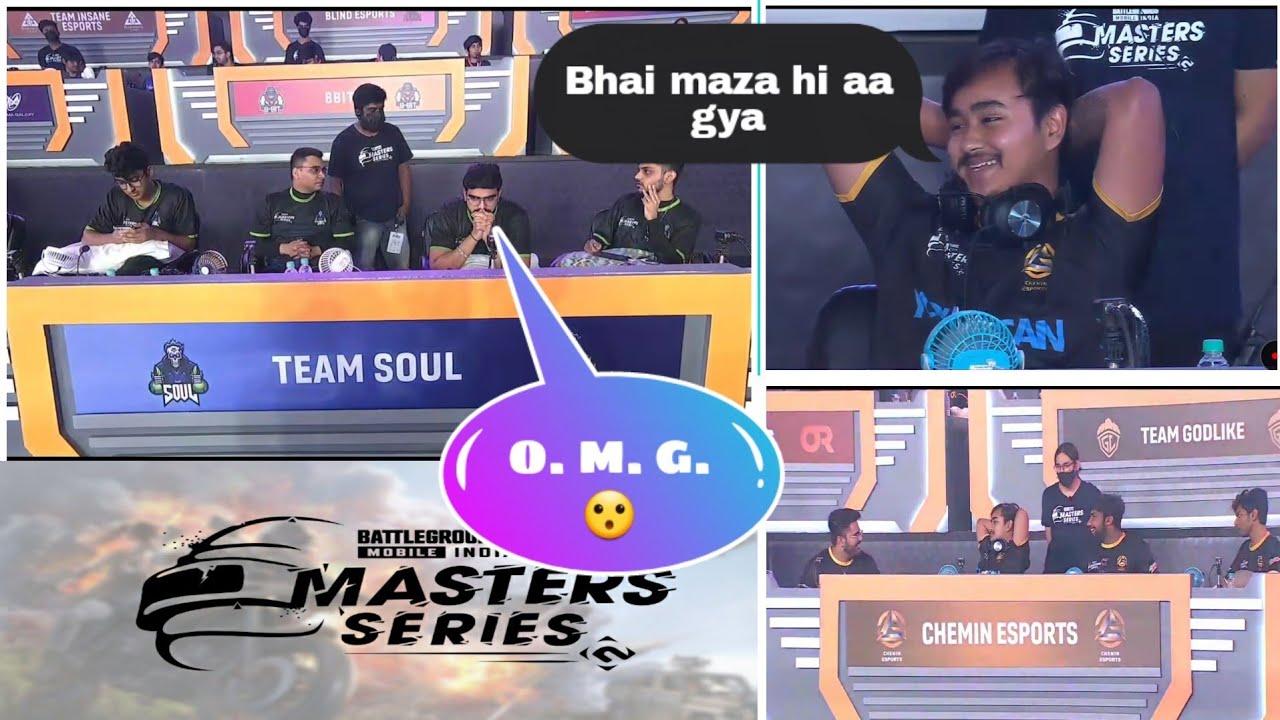Soul Vs Chemin Esport || DeltaPg 1V4 || BGMS || BGMI Master Series Final Day 2 Match 5