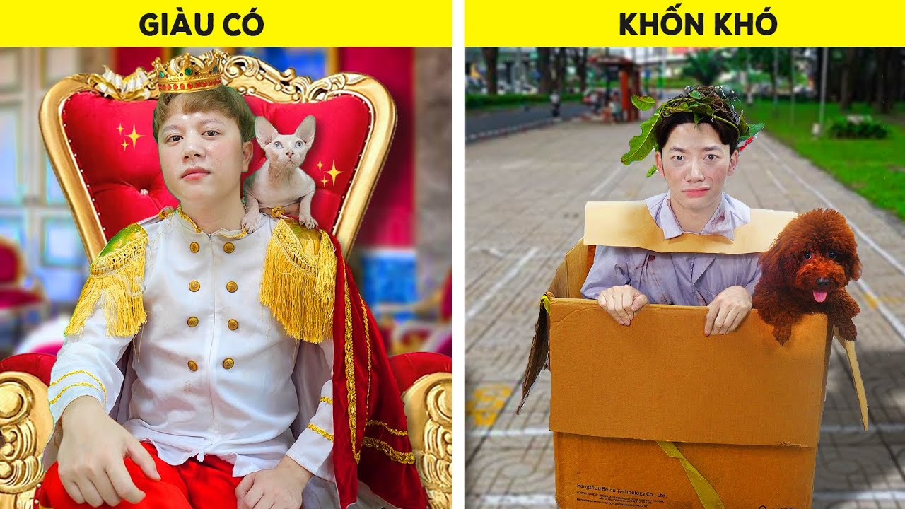 Hoàng Tử Giàu Có VS Hoàng Tử Nghèo Khó! – Những tình huống dở khóc dở cười!? | Khái quát những nội dung về chơi game cắt tóc nữ chi tiết