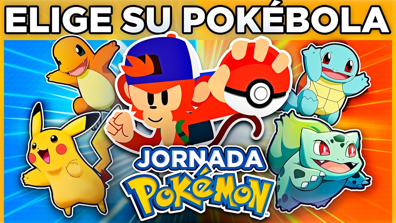 🔴⚡¿CÓMO SERÍA TU JORNADA POKÉMON? (TRIVIA ANIMADO) | Elige tu Pokébola y vence batallas | 🐵#monoquiz