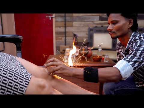 Master Cracker Cupping Foot Massage ASMR | Indian Massage