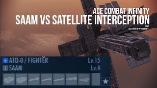 Ace Combat Infinity: 4 Player No Bots - SAAM vs SOLG (Satellite Interception) Test