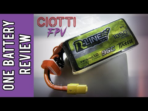 🎥 One Battery Reviews - Tattu R-Line 6s 1050 v1 - Part 1 — Video review, click xem trên YouTube