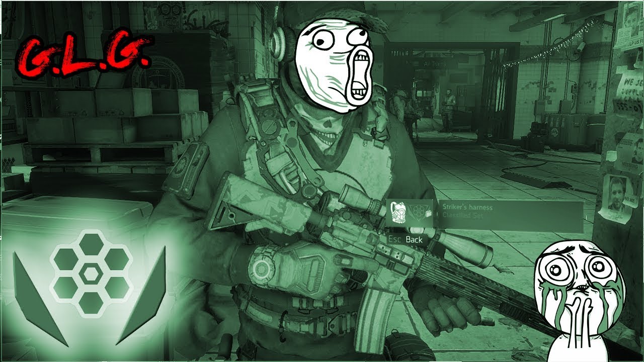 The Division 1.8 Striker Classified God Build Tank With Dps