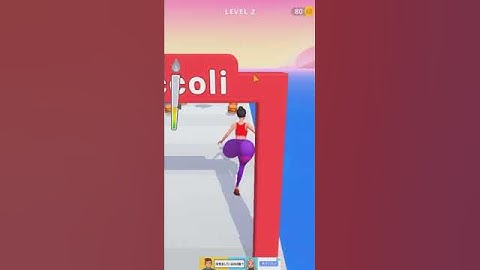 Best Fun running game - Twerk Race 3D gameplay walkthrough level 2 #shorts #twerkrace3d #xapoo gamer