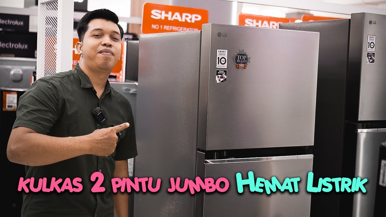Nah, Ini ni Kulkas LG 2 Pintu Jumbo Paling Hemat Listrik, Begini Fitur & Speknya🏅 By @LG Indonesia