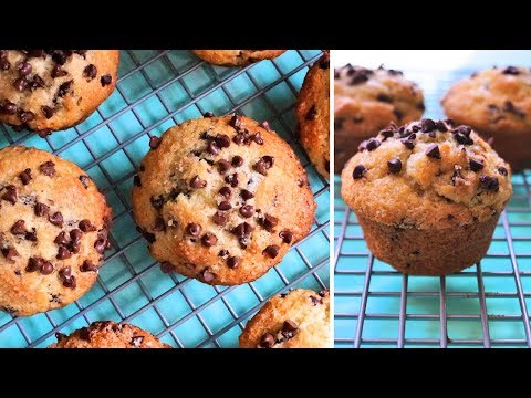 Bakery Style Chocolate Chip Muffins | Episode 153