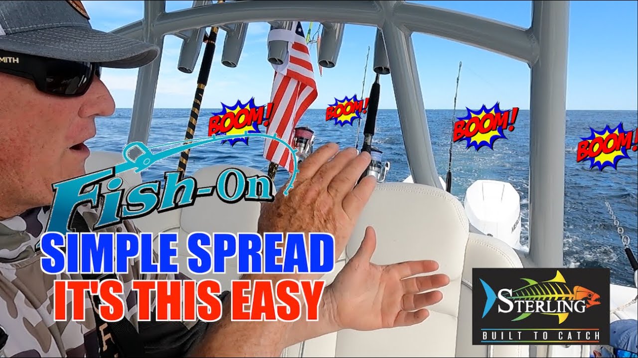 TUNA TROLLING BEGINNER "STARTER SPREAD" - STERLING TACKLE