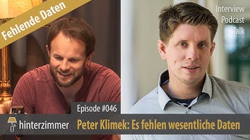 Peter Klimek: Es fehlen wesentliche Daten | Hinterzimmer #046