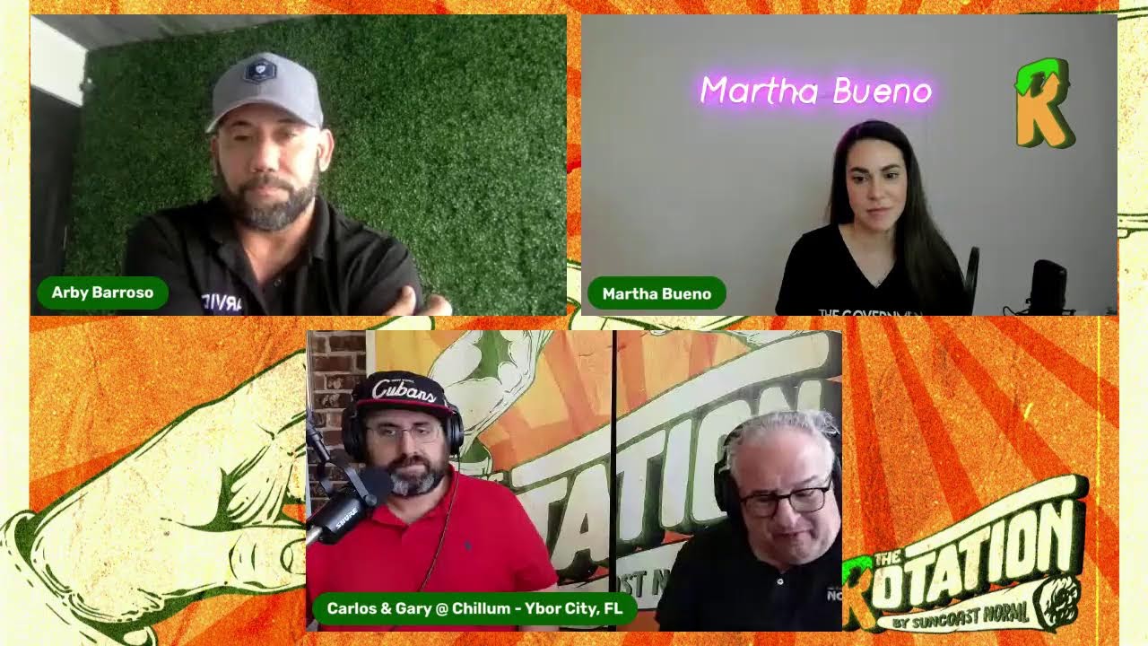 Arby Barroso & Martha Bueno Jump in The Rotation