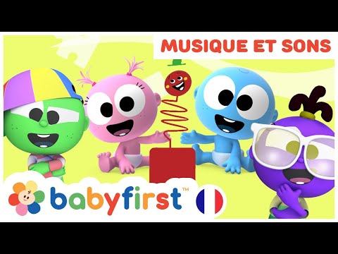 Comptines et chansons | chansons éducatives | Apprendre les véhicules et les animaux | BabyFirst TV