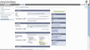 Updating your Moodle / Unitec email address