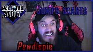 Jump Scare Compliation Ft Markiplier, Jacksepticeye, 8-Bitryan, Dantdm And Pewdiepie