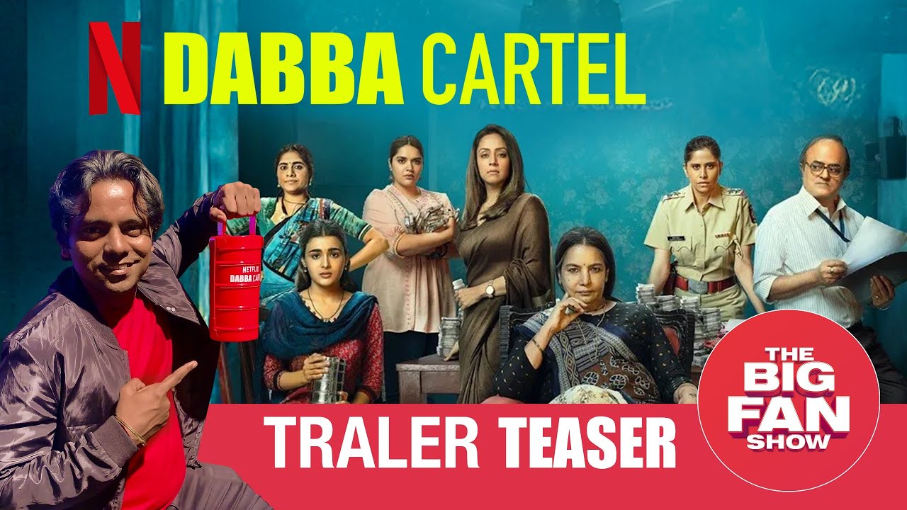TEASER | "Dabba Cartel" | TRAILER LAUNCH EVENT | WITH | RAAJ NADAR | ONLY ON | THE BIG FAN SHOW 2025