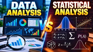 Data Analysis vs Statistical Analysis 