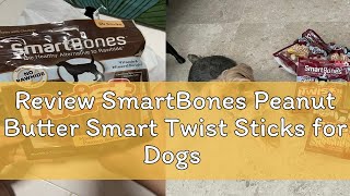 Review SmartBones Peanut Butter Smart Twist Sticks for Dogs 50pcs