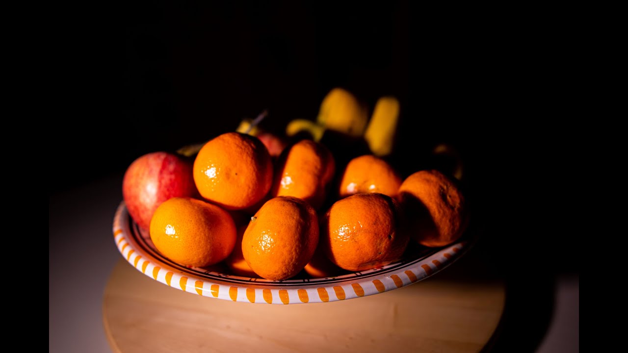 Fruits: bananas, apples, pears, mandarins | Epic Cinematic B Roll shoot with Canon m50, Sigma 16mm