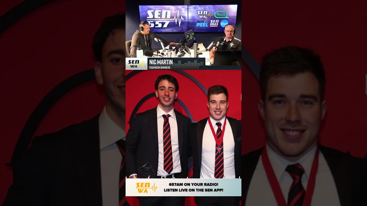 Nic Martin is full of praise for Zach Merrett 