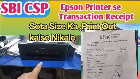 How To Print Transaction Receipt By Normal Printer As Thermal printer