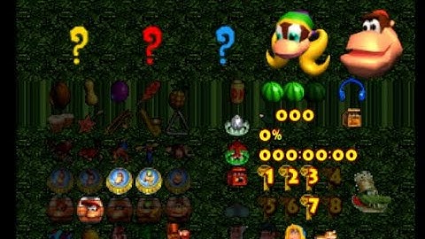 Donkey Kong 64 Randomizer BLZR seed #1