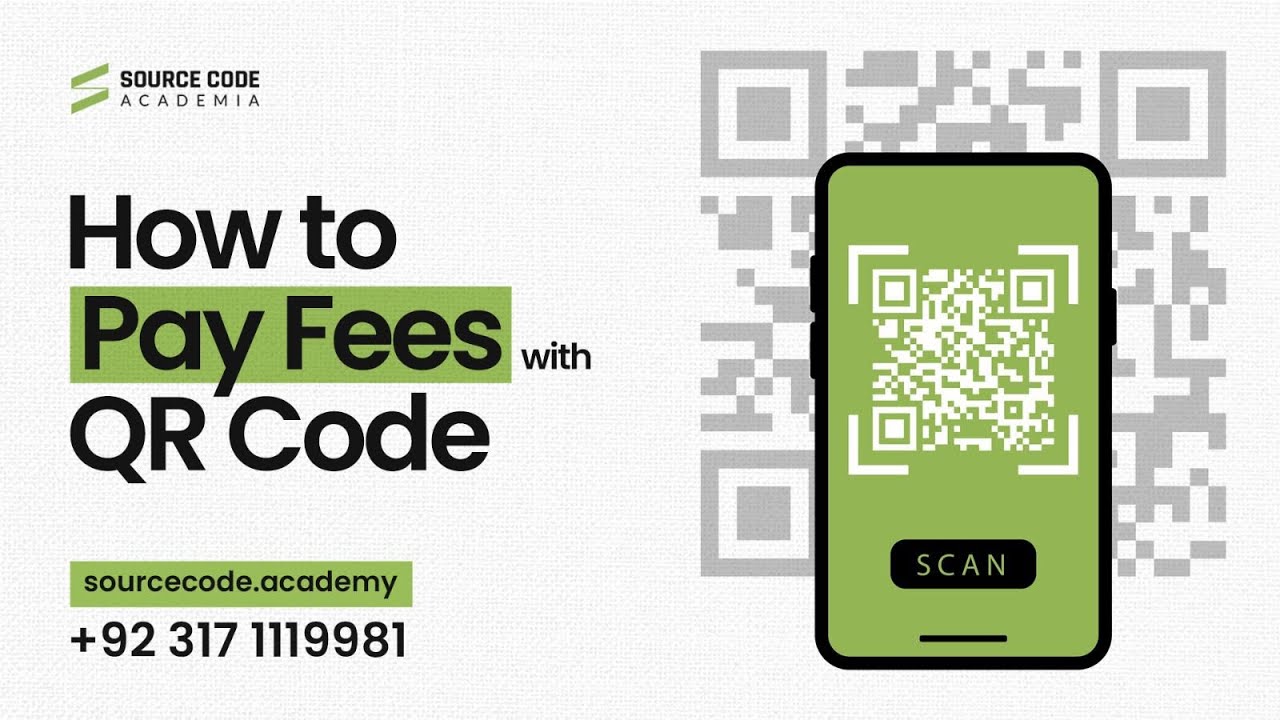 Introducing QR Code Payments at Source Code Academia | Pay Your Course ...
