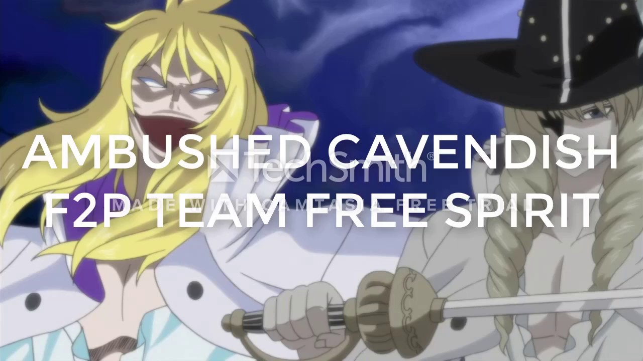 [OPTC] ambushed cavendish f2p team