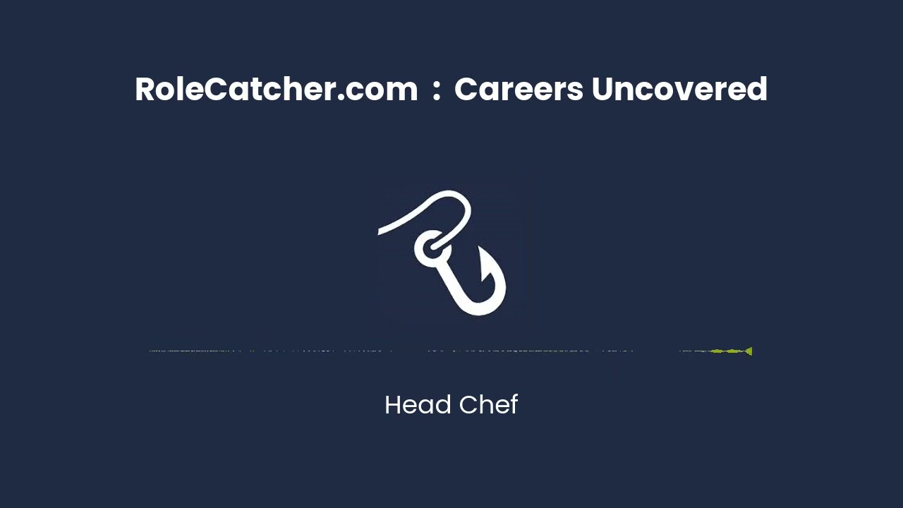 Head Chef : Careers Uncovered