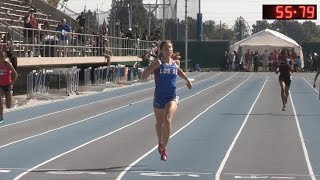 2016 Track - California Relays 400M Girls Large School Final (H1-H5)