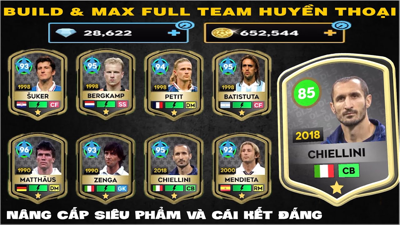 DLS 25 | Build ACC TRẮNG lên FULL HUYỀN THOẠI | Nâng siêu phẩm và cái kết 