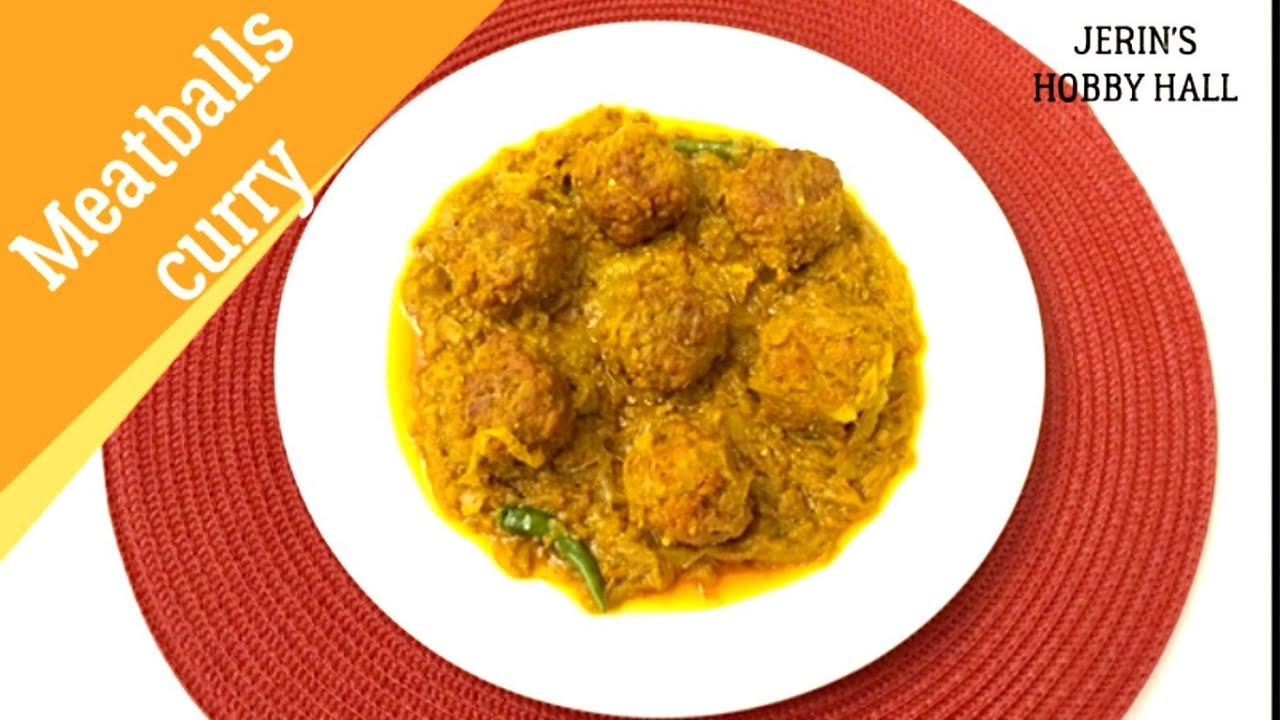 Meatballs Curry Recipe YouTube