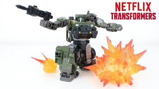 Transformers Netflix War For Cybertron Deluxe Class Hound Review