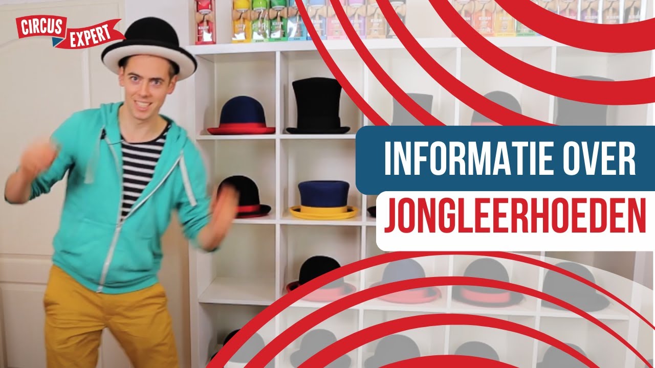 Jongleerhoeden | informatievideo | Circus-expert.nl | Jongleren met een hoeden