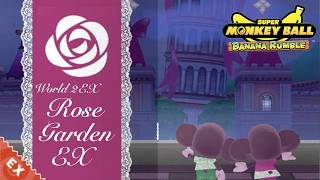 Super Monkey Ball: Banana Rumble - World 2 EX - Rose Garden EX