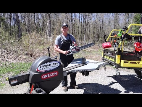 #283 Oregon Kinetic Commercial Log Splitter. Oregon CS300 Chainsaw. Further performance testing.