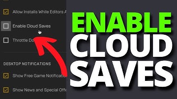 How To Enable / Disable Cloud Saves in Epic Games Launcher