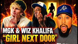 FIRST TIME LISTENING | mgk & Wiz Khalifa - girl next door | THIS WAS OLD SCHOOL