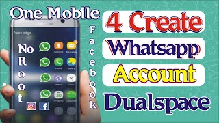 How to Create 4 Whatsapp Account/Facebook/Instagram/Twitter / Social Account/No Root /Dual Space screenshot 1